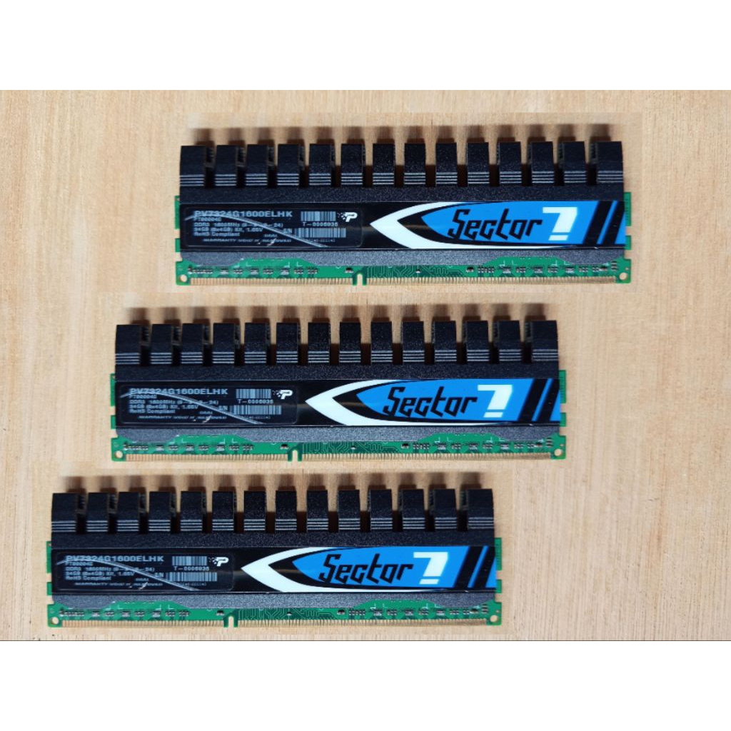 RAM DDR3 4GB PATRIOT SECTOR 7