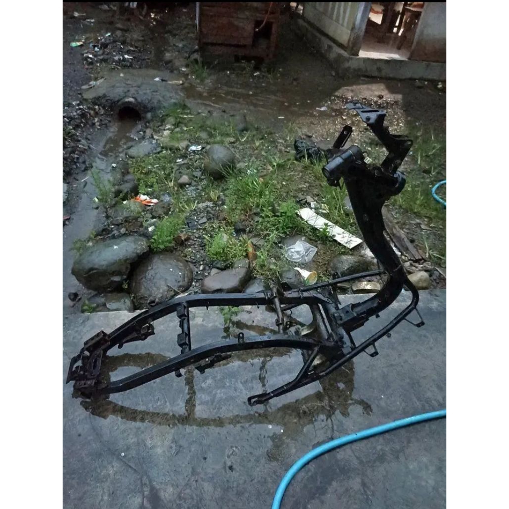 kerangka Honda Beat karbu barang asli cabutan motor seken