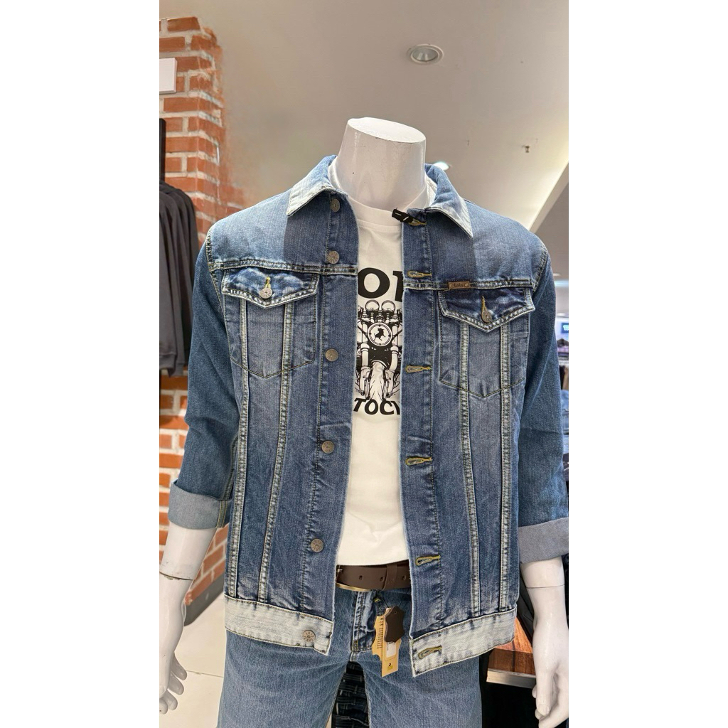 lois jaket jeans pria terbaru