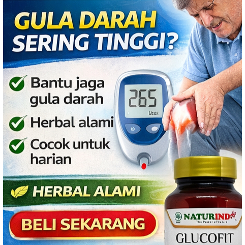 Naturindo Glucofit Obat Diabetes Diabet Gula Darah Glucofit Paling Ampuh
