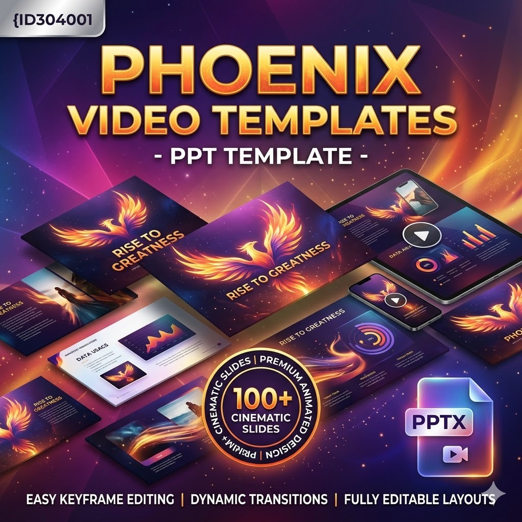 ID304001 - Phoenix Video Templates - Ppt Template