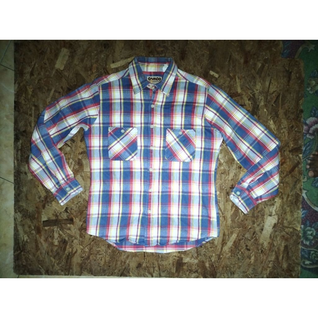 kemeja flannel tebal camco