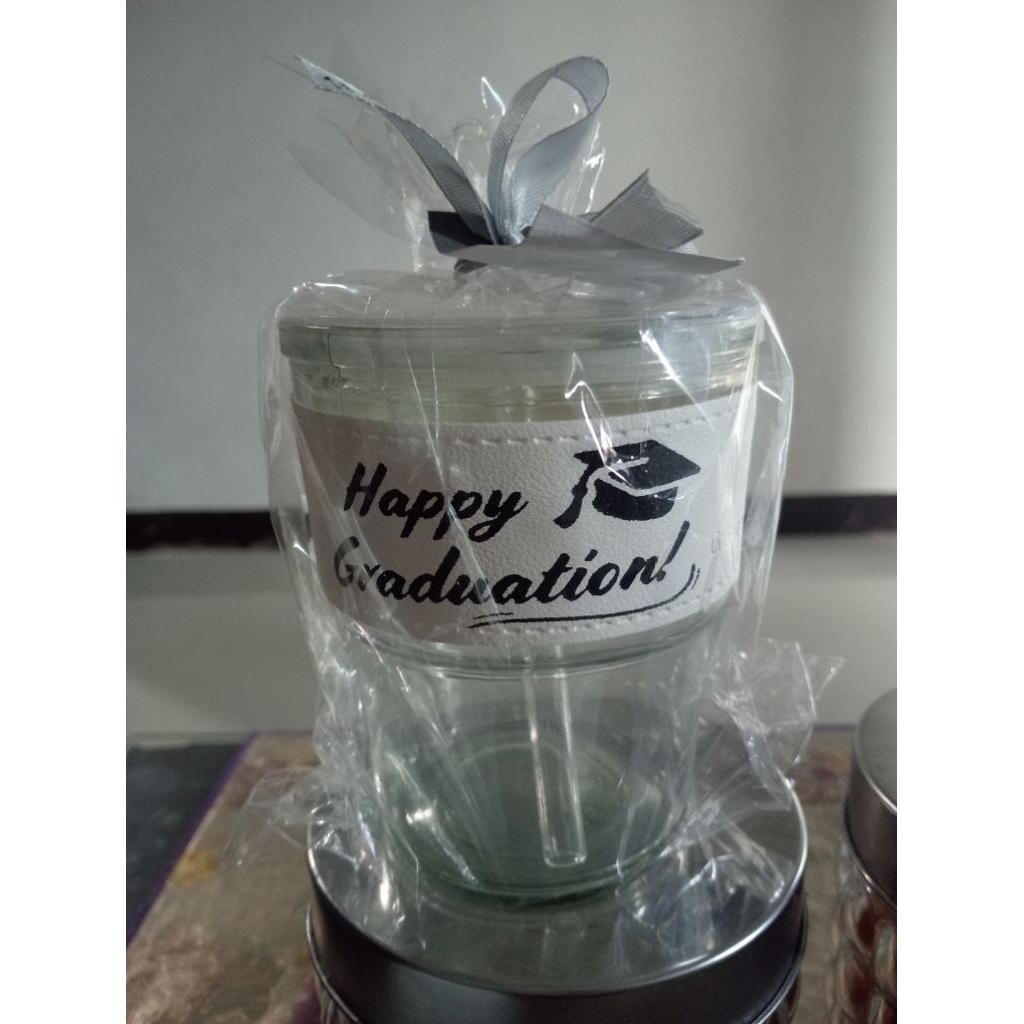 gelas kaca custom desain