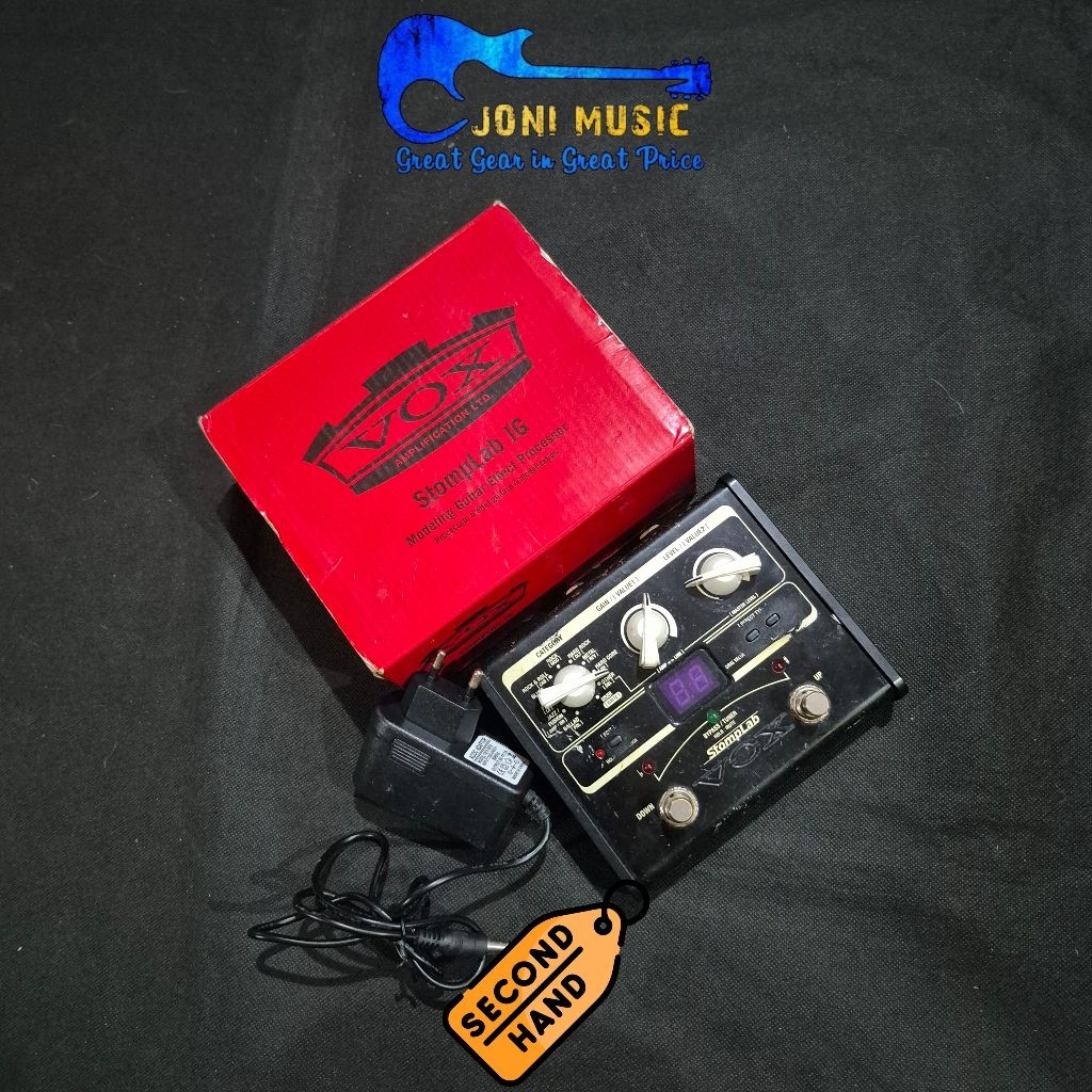 Efek Gitar Vox Stomplab 1G IG IIG 2G