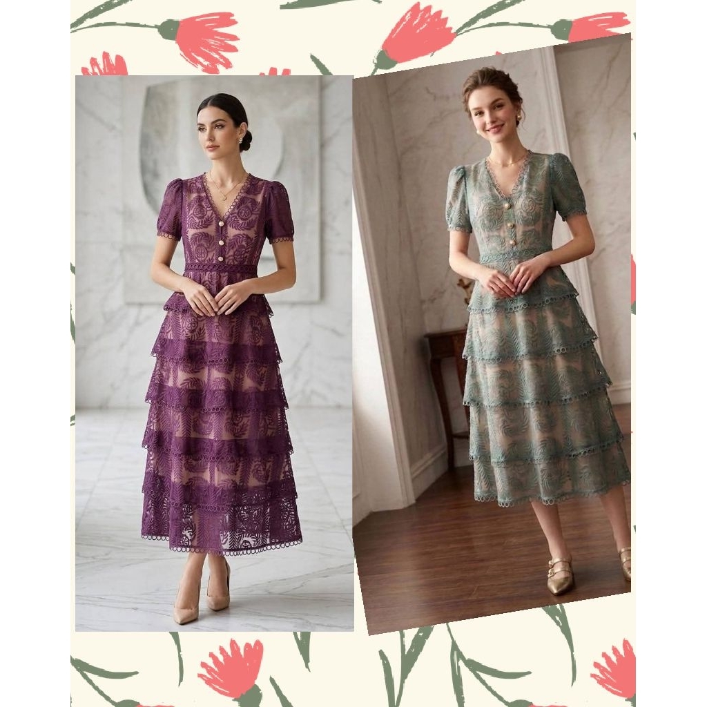 Dress Bangkok wanita classic