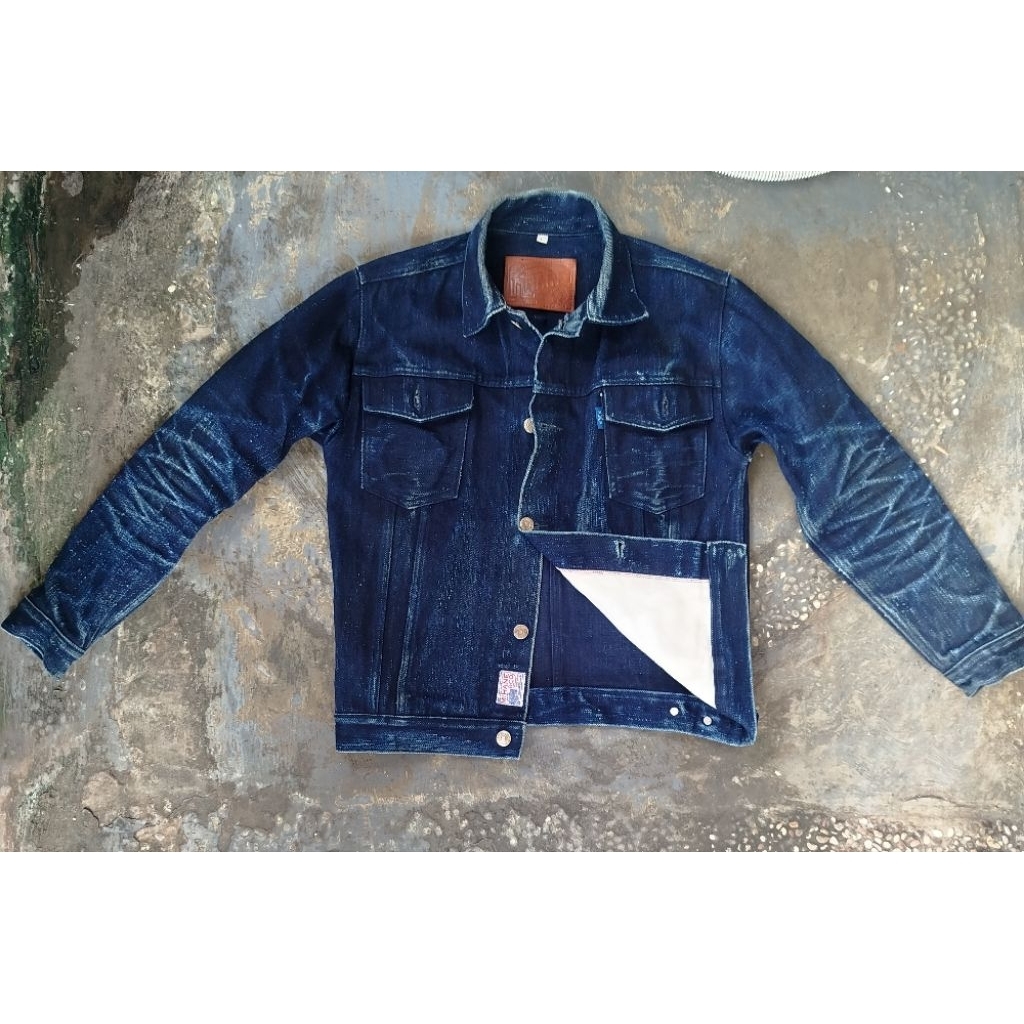 mihane type III 18 oz selvedge jacket denim
