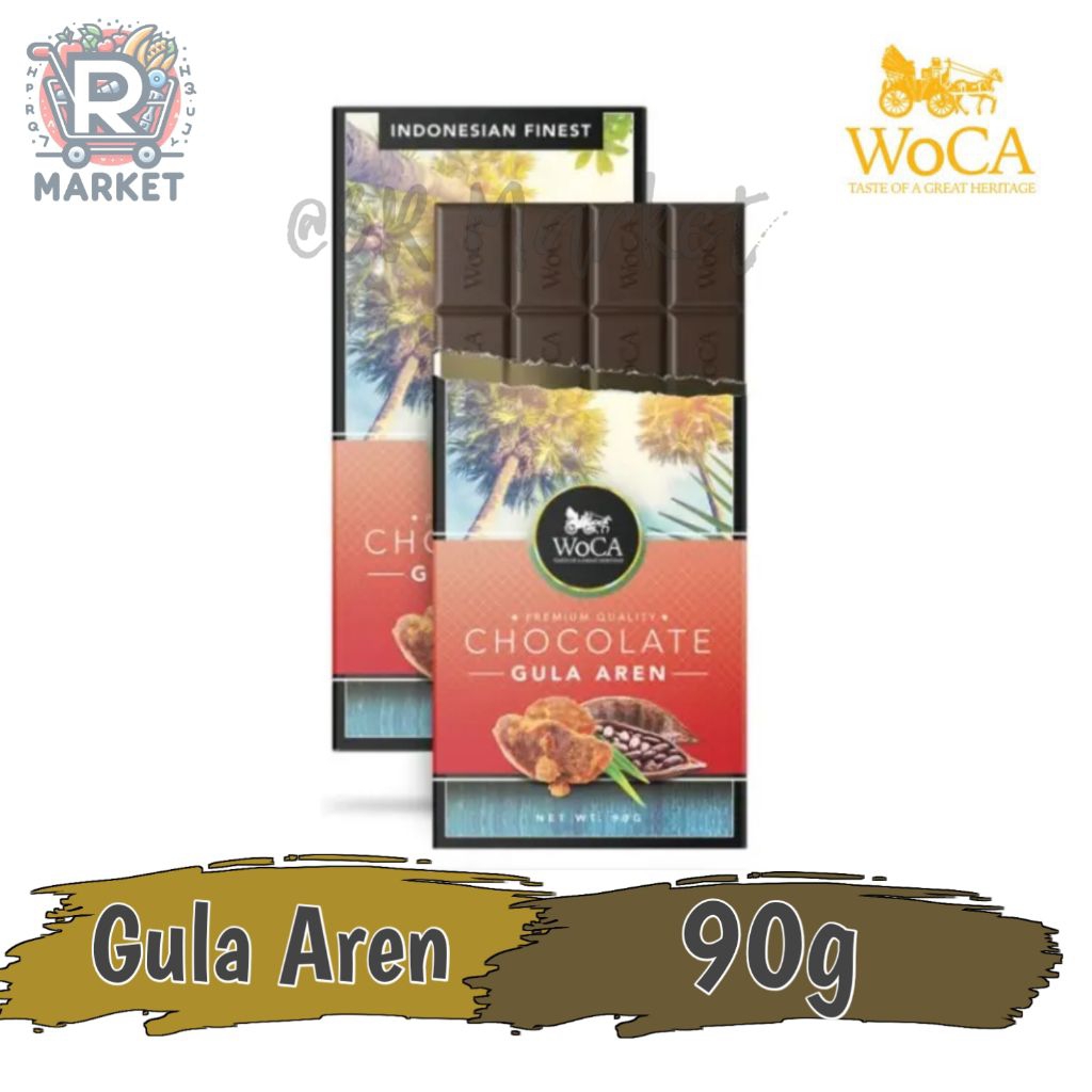 Woca Chocolate Gula Aren Chocolate Woca Bar Premium Quality Indonesia Heritage