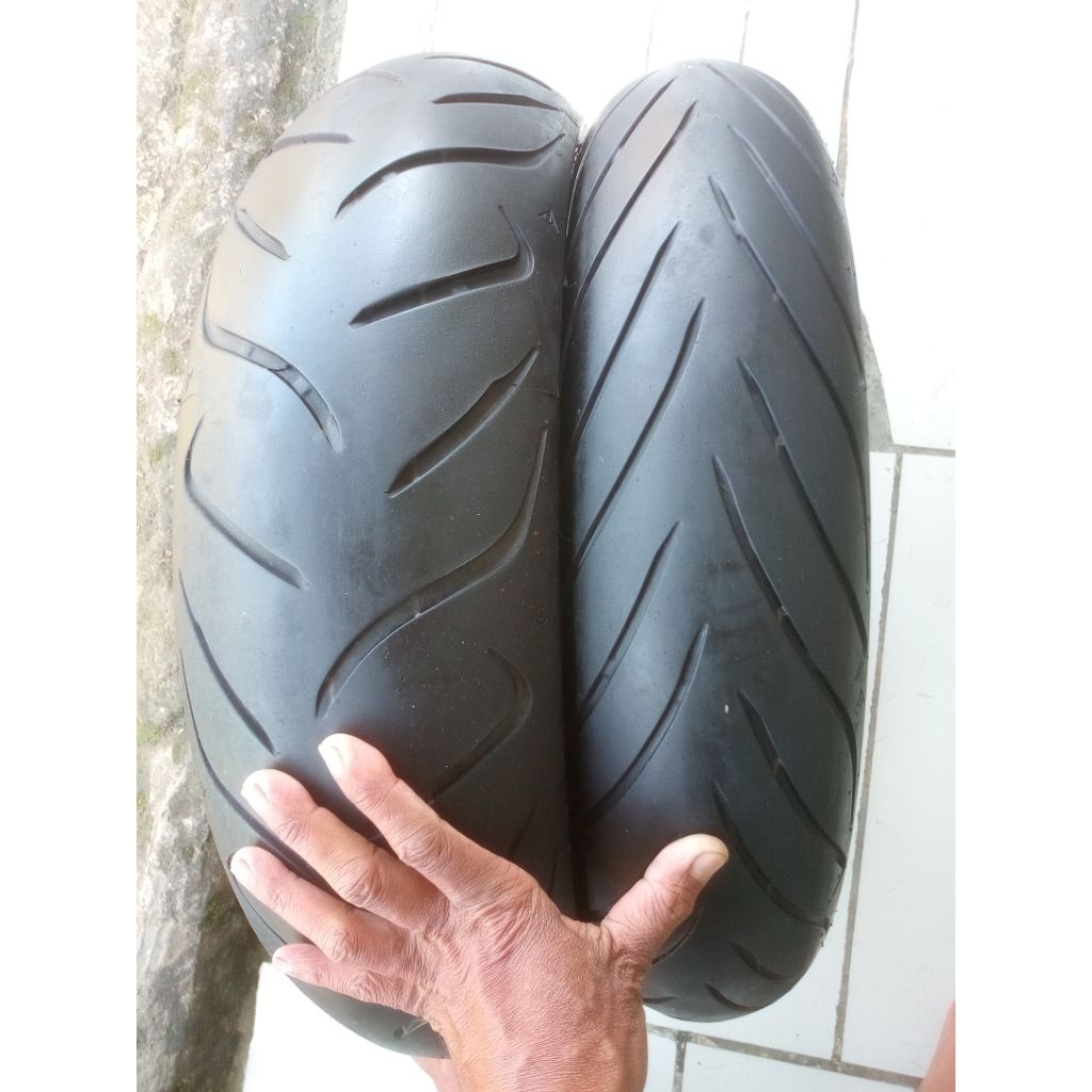 BAN DUNLOP SPORTMAX 120/70-17 VS 160/60-17 DOT 2023