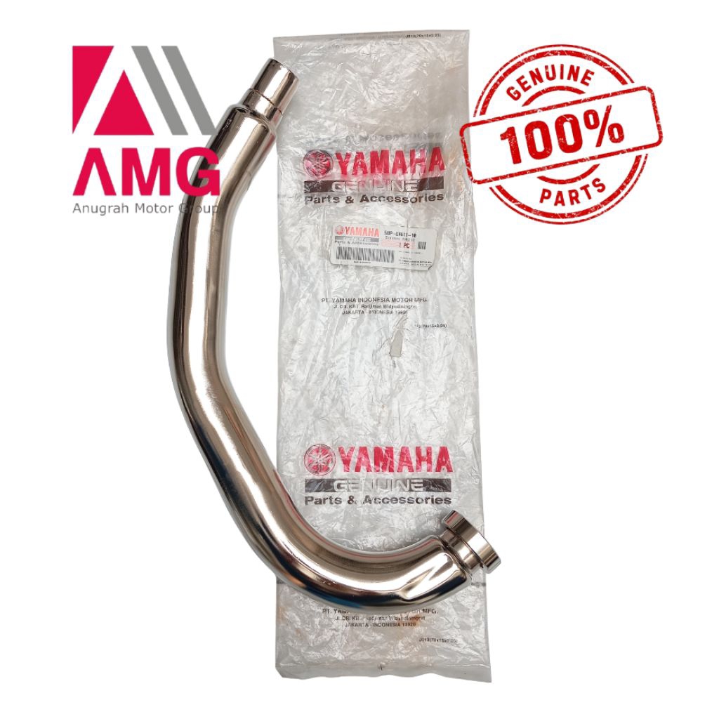 PIPE, EXHAUST 1 YAMAHA SCORPIO (5BP-E4611-10) / LEHER KNALPOT