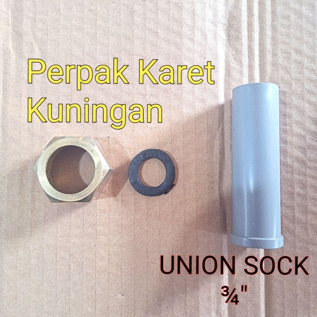 Karet Plendes Seal Kopling Karet Union Sock Pompa Sanyo Shimizu Mur Kopling Kuningan Shimizu Sanyo