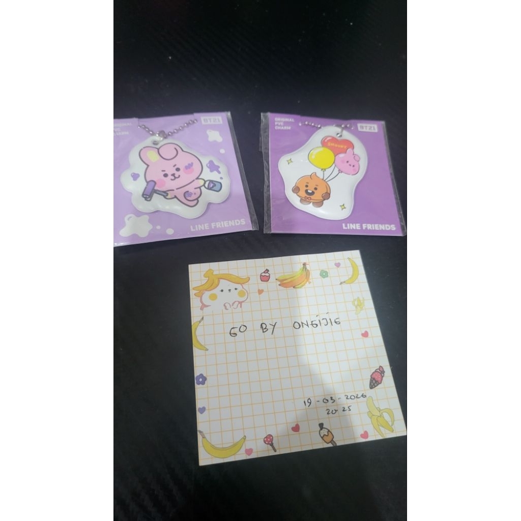 Keyring BT21 Shooky Cooky