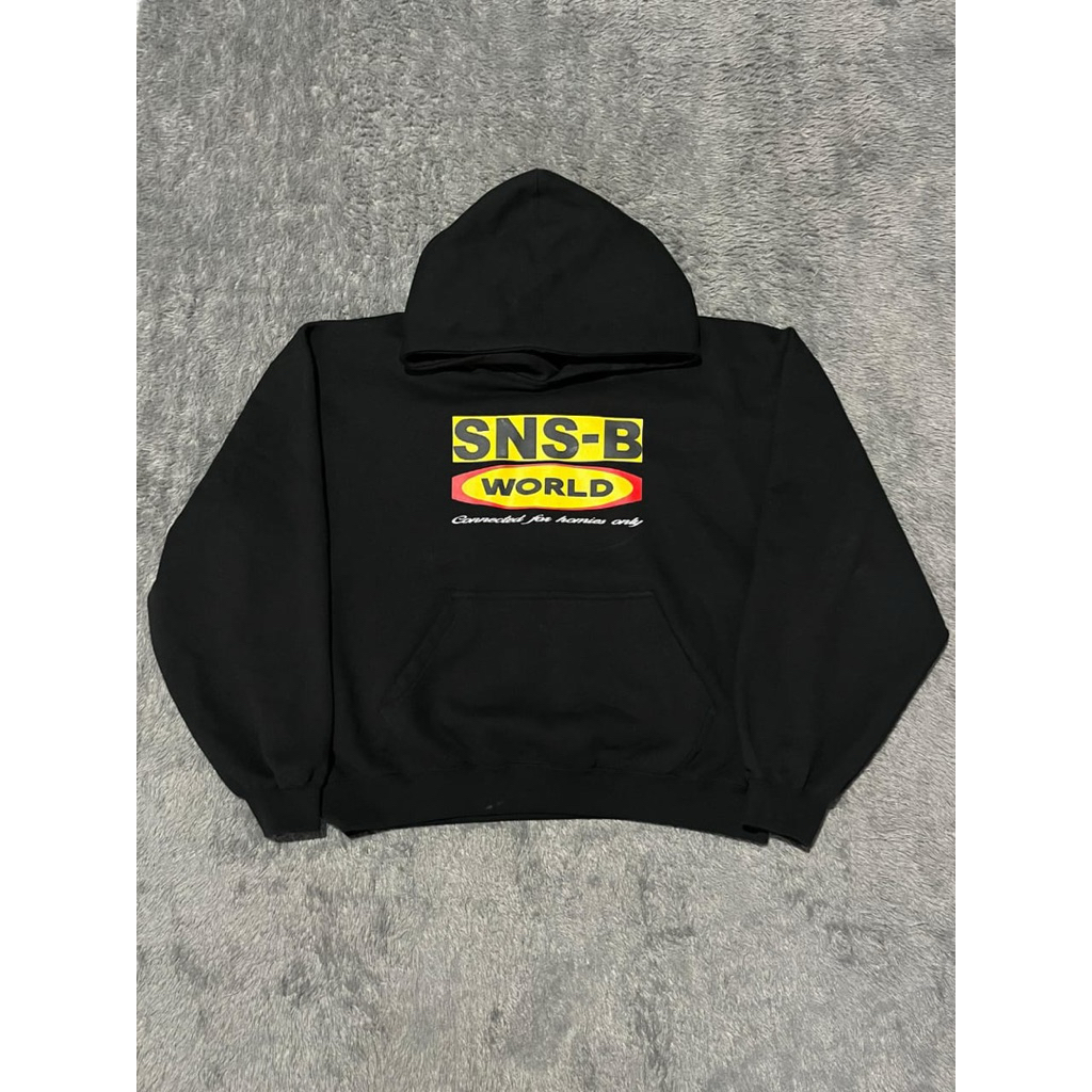 SNSB WORLD CIRCLE HOODIE BOXY