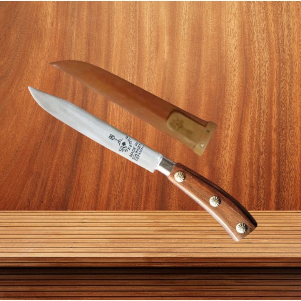 Pisau Herder Garmany + Sarung Kulit Original