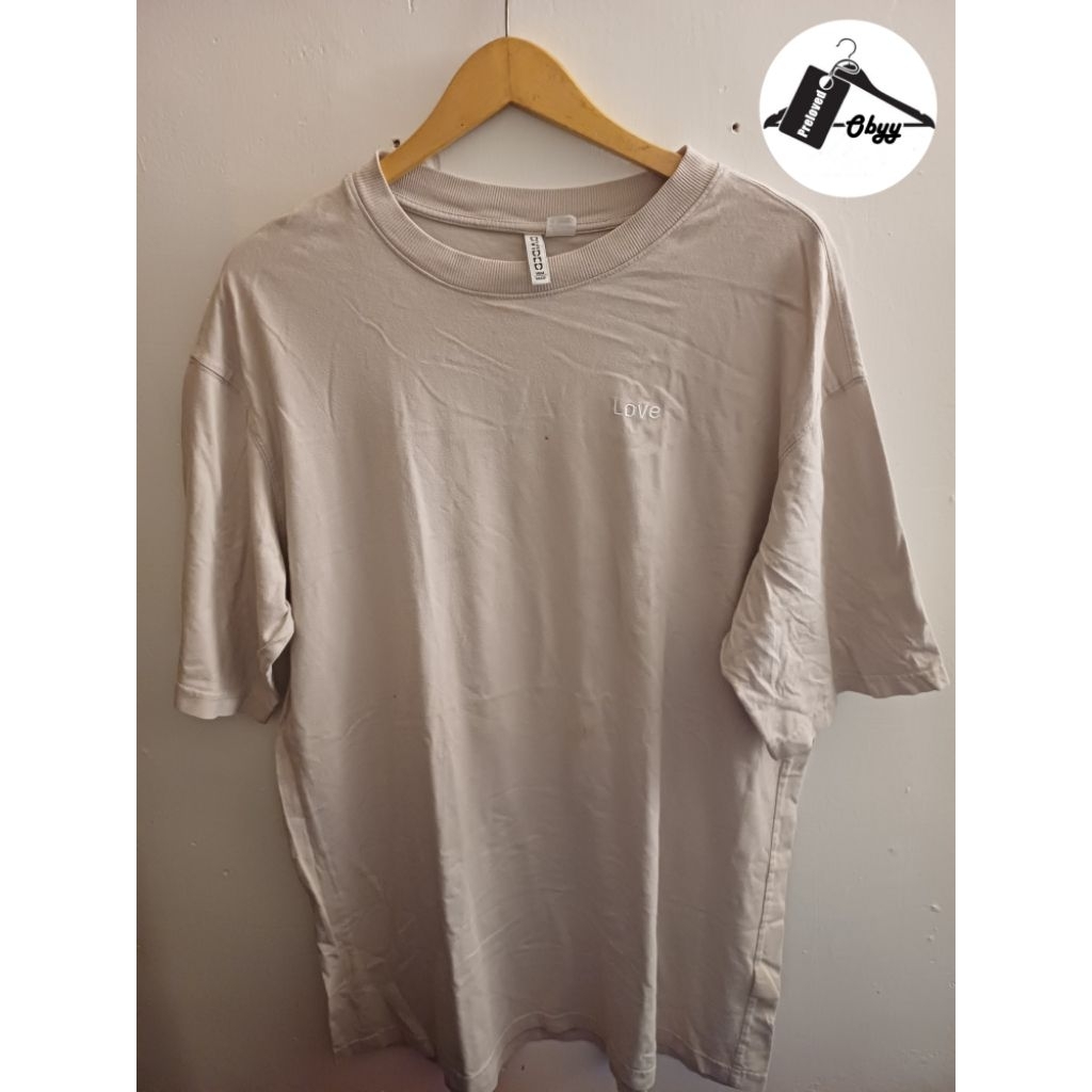 Kaos Divided H&M Coksu ( Preloved)