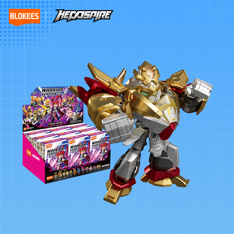 BLOKEES Blind Box Hero Spire Mainan Anak Balok Toys Balok Bangunan - Complete set