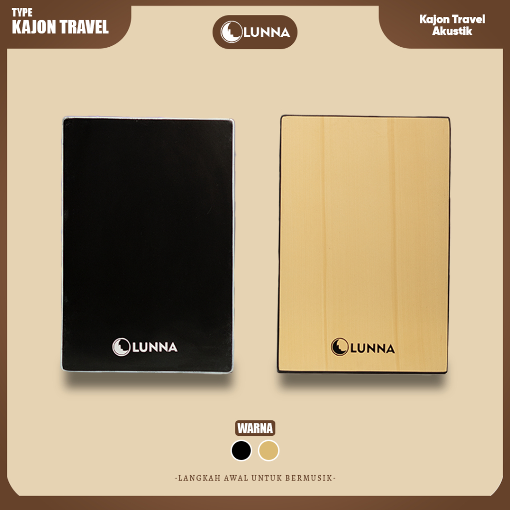 LUNNA Kajon Travel Akustik Simple Original