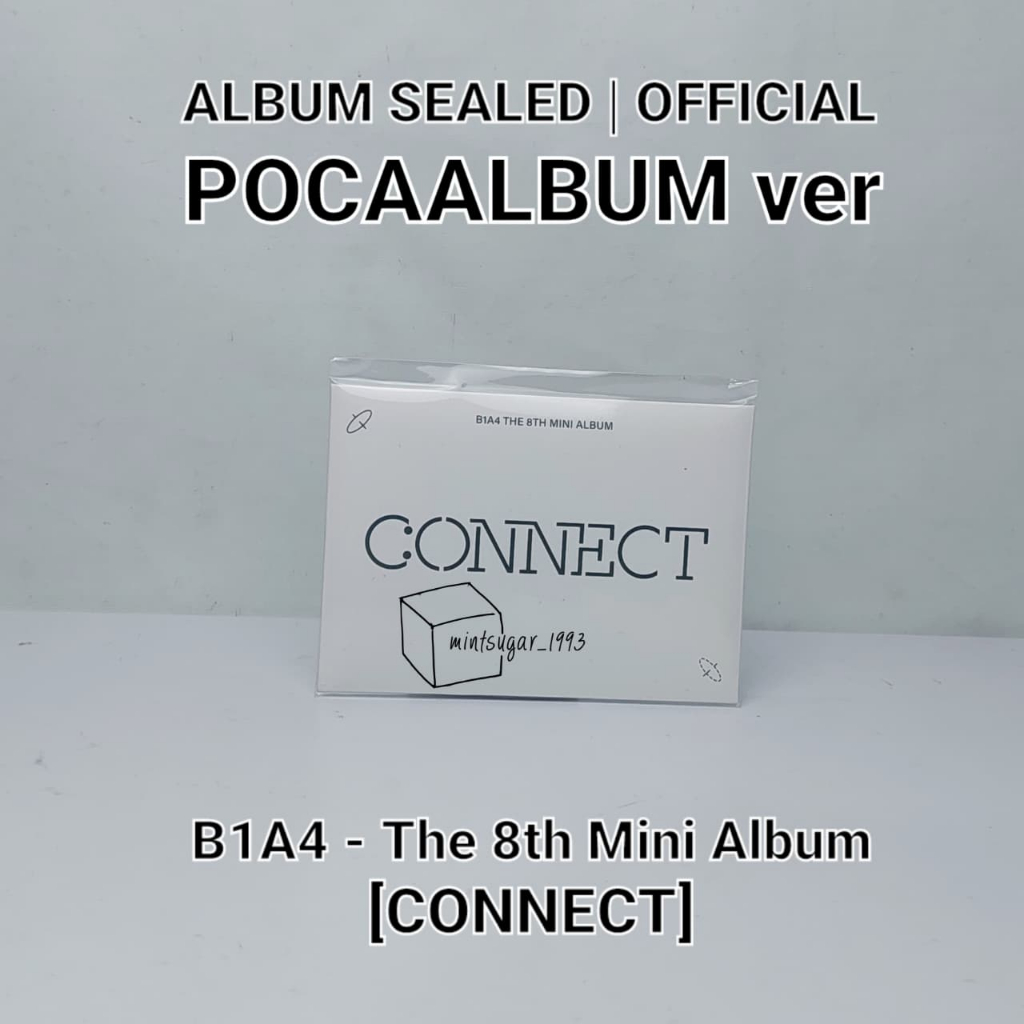 [ READY SEALED ] B1A4 - The 8th Mini Album [ CONNECT ] ( POCA ALBUM ) pocaalbum Official Kpop Album 