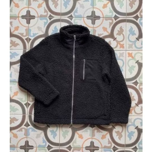 H&mFleece sherpa jacket