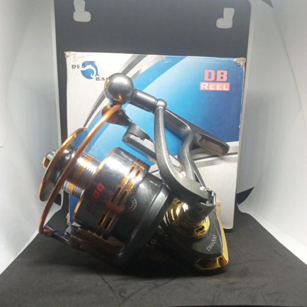 Debao Reel Pancing Metal / Reel Spinning/ Gulungan Pancing (DB6000)