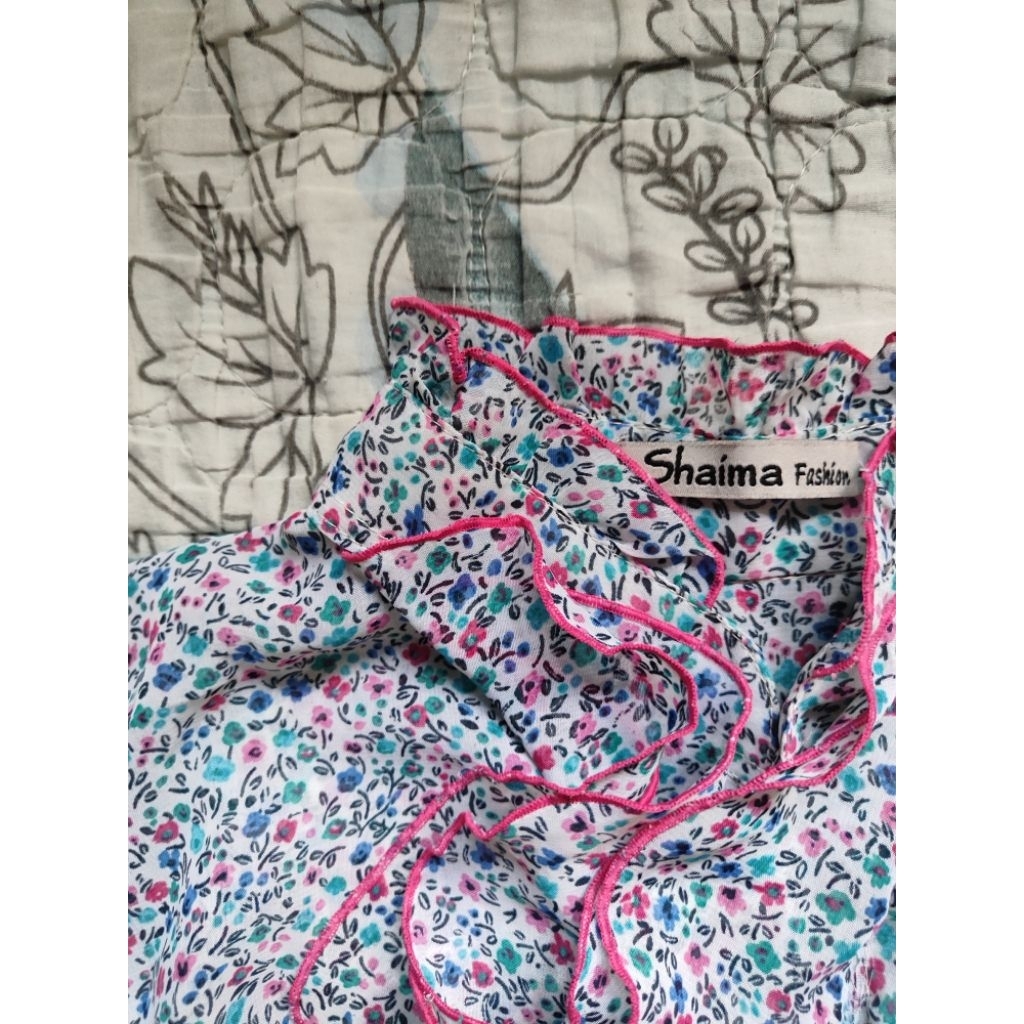 morikei princesscore whimsical floral | chiffon blouse