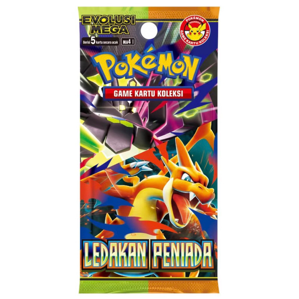 [PO] Kartu Pokemon Ledakan Peniada Pack Original TCG Indonesia
