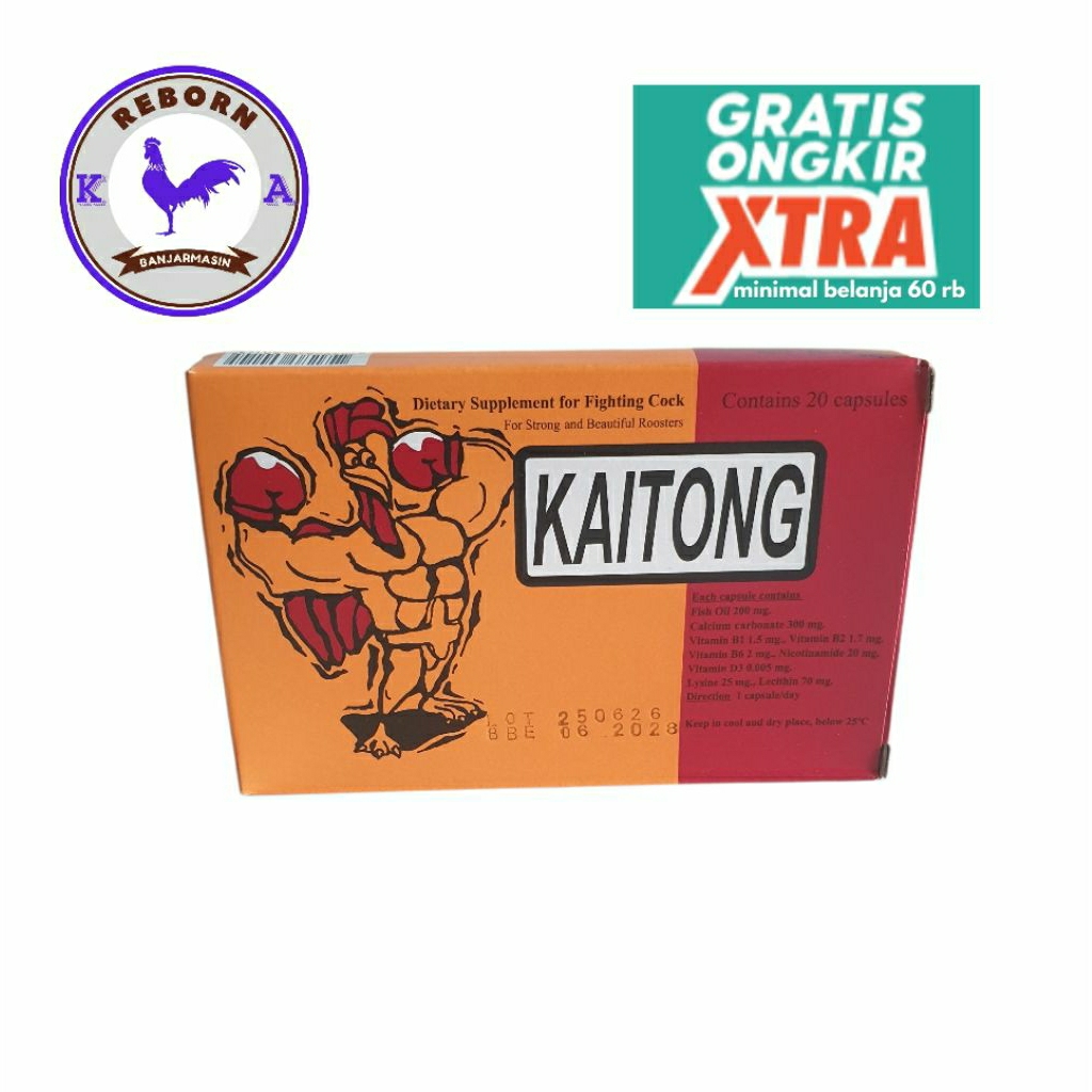 KAITONG - suplemen ayam jago