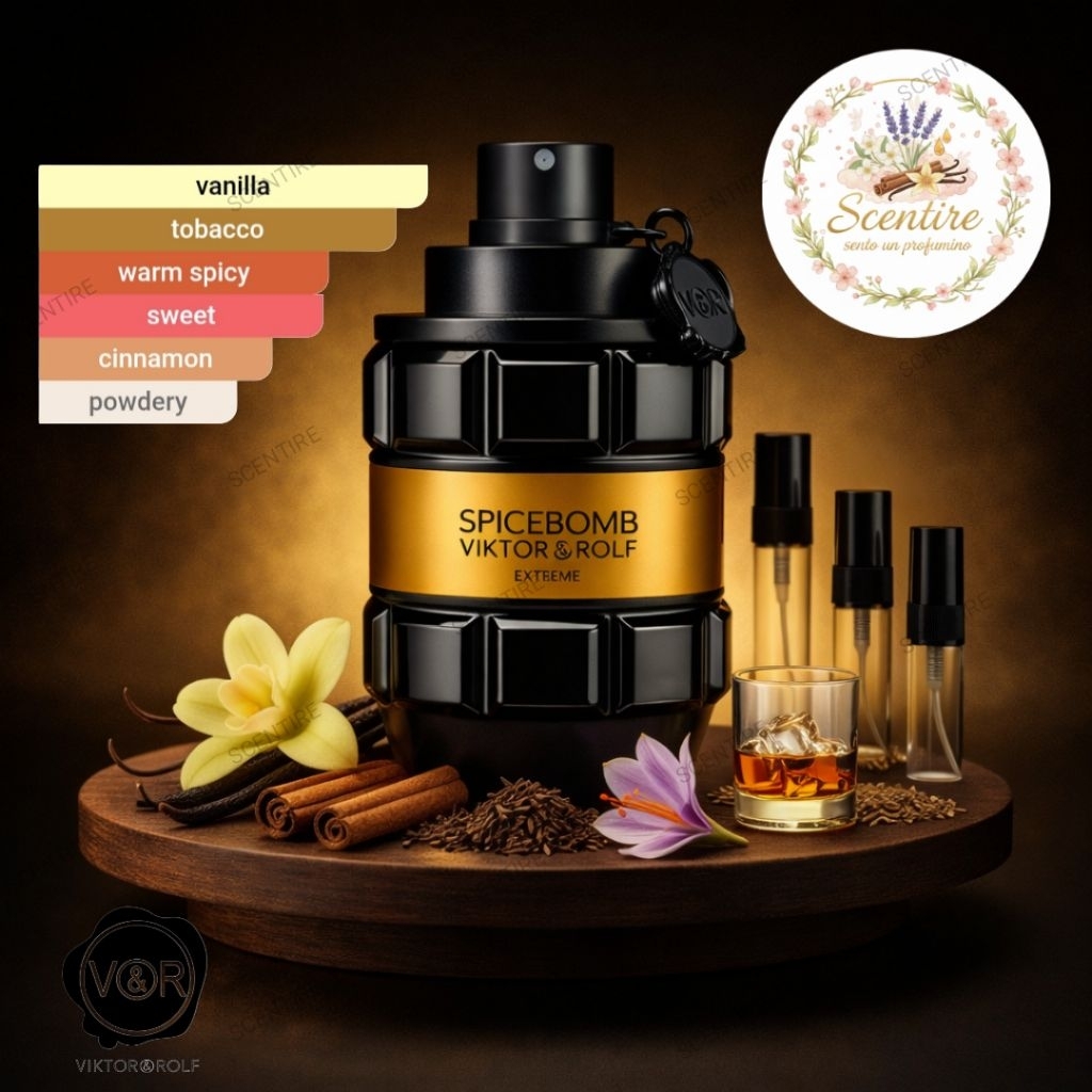 Decant | Travel size | Tester Viktor & Rolf Spicebomb Extreme 2 mL-10 mL Share in jar