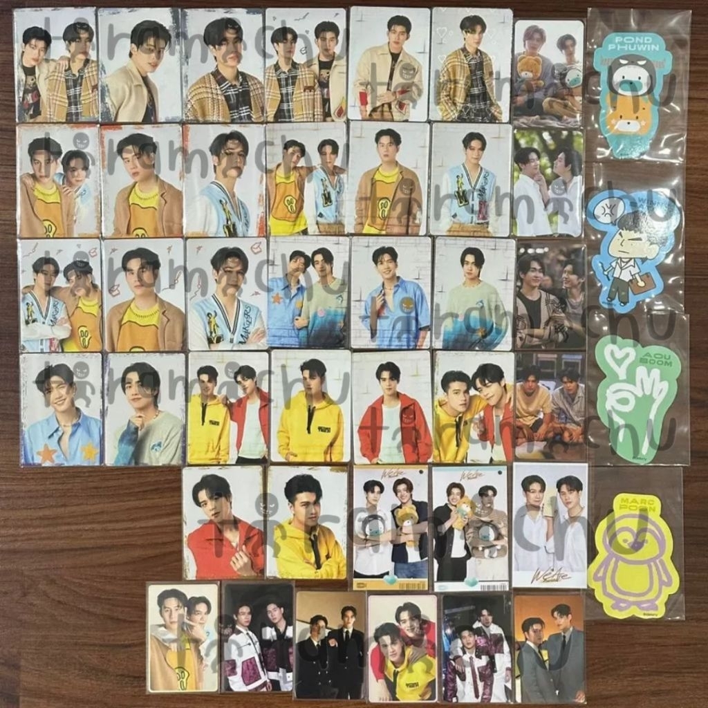 GMMTV CC PC We Are the Series Boxset Fancon Photobook Official Collectible Card Photocard - Pond Phu