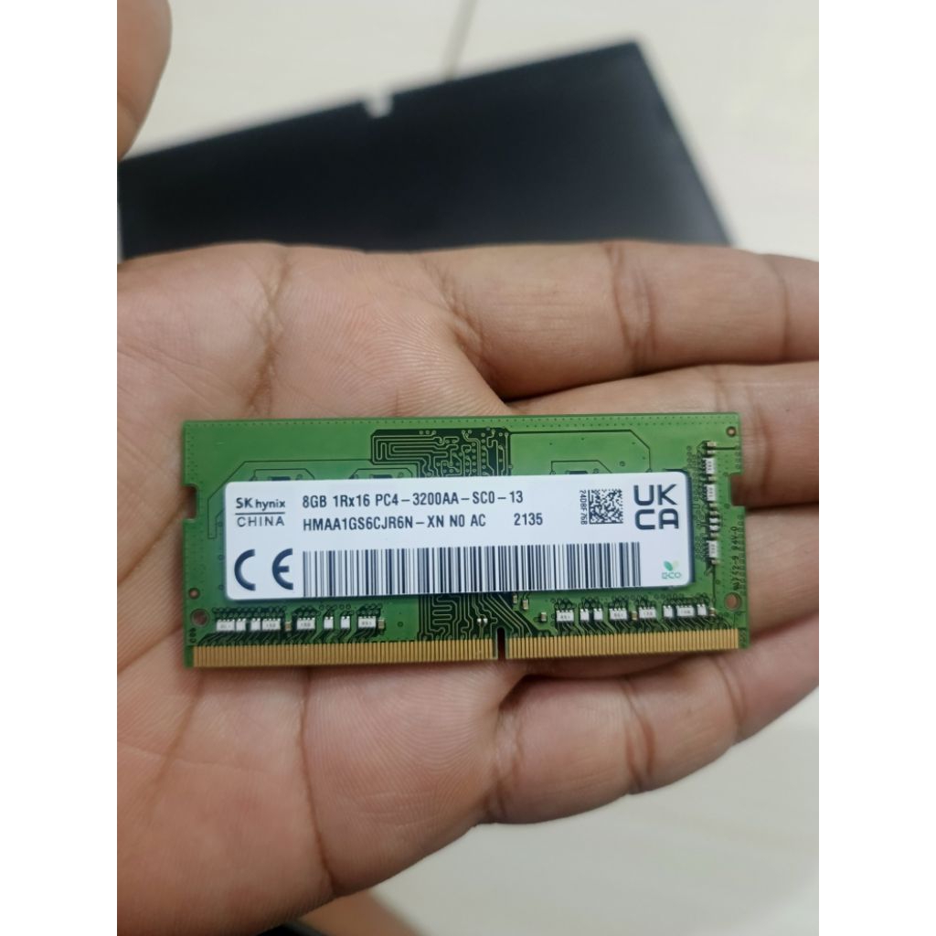 Ram Laptop DDR4 8GB 3200Mhz dan SSHD 500GB-1TB