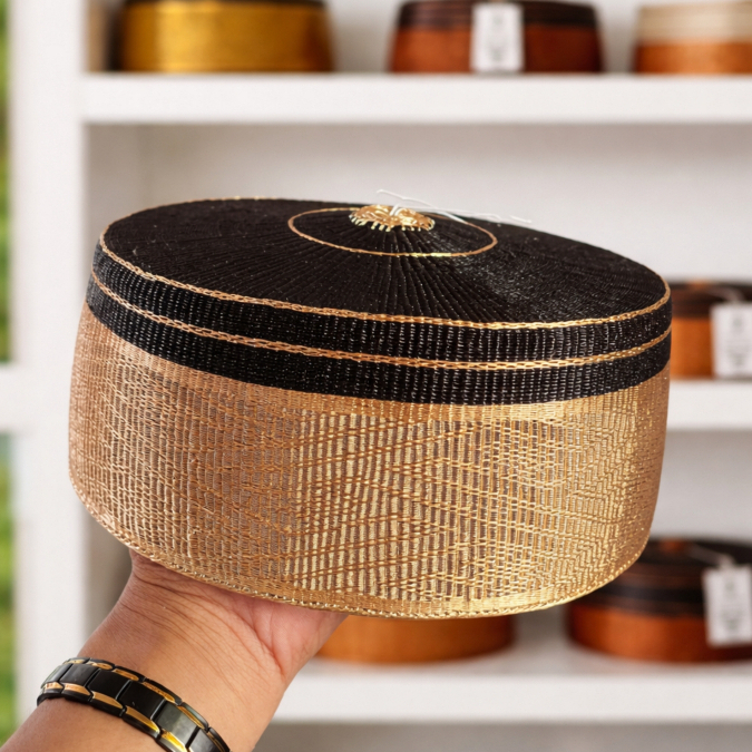 Songkok Recca Tembaga Gold Impor