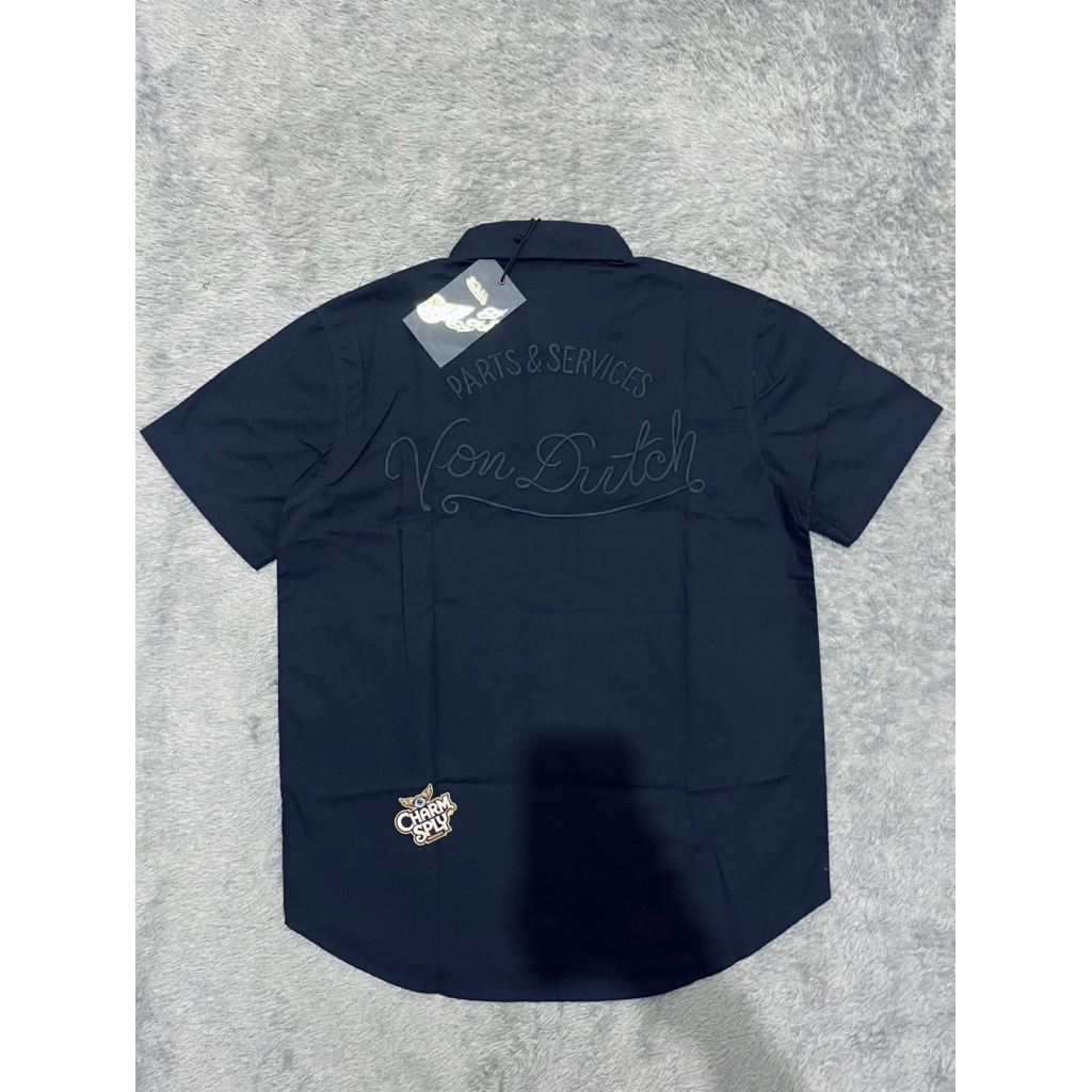 VONDUTCH - WORKSHIRT | BLACK