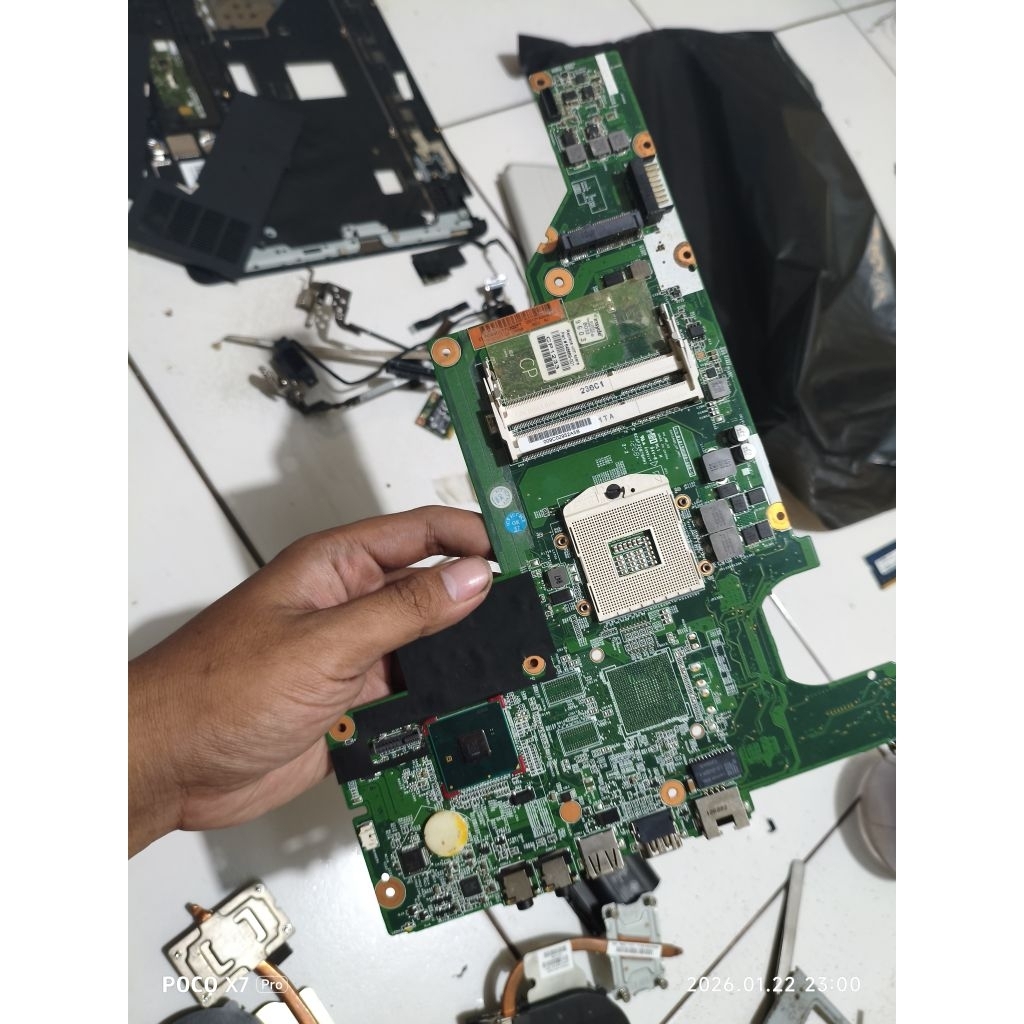 bahan motherboard laptop hp 430 cq43