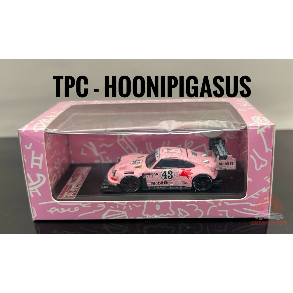 TPC Porsche 911 SVRSR 1400HP Hoonipigasus Ken Block #43 Pink Pig 1:64