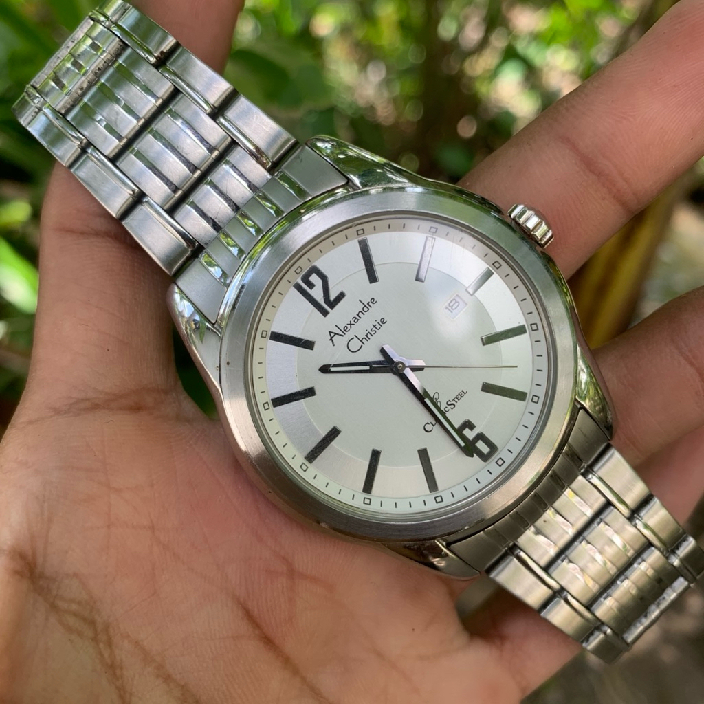 JAM TANGAN PRIA COWOK ALEXANDRE CHRISTIE AC BEKAS SECOND