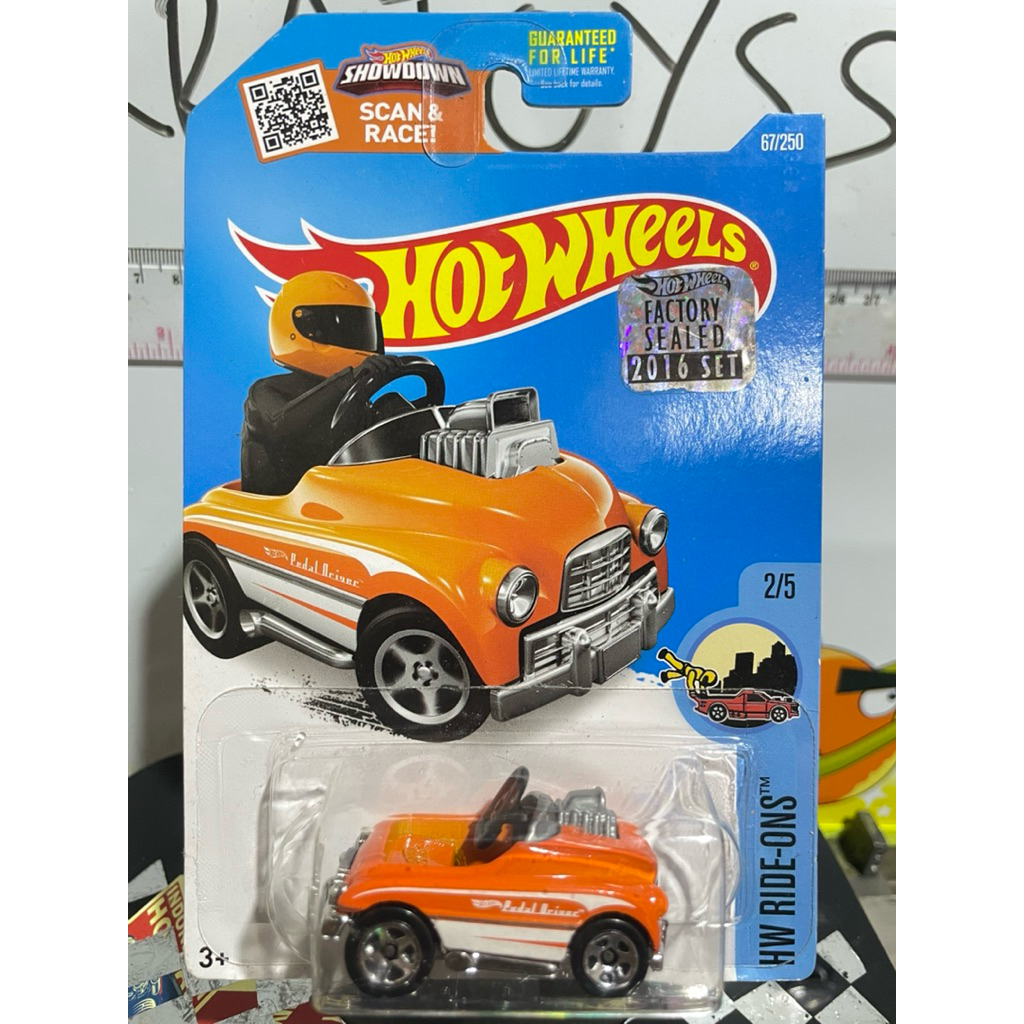 Hot Wheels - Pedal Driver Orange FS (IDE-002)