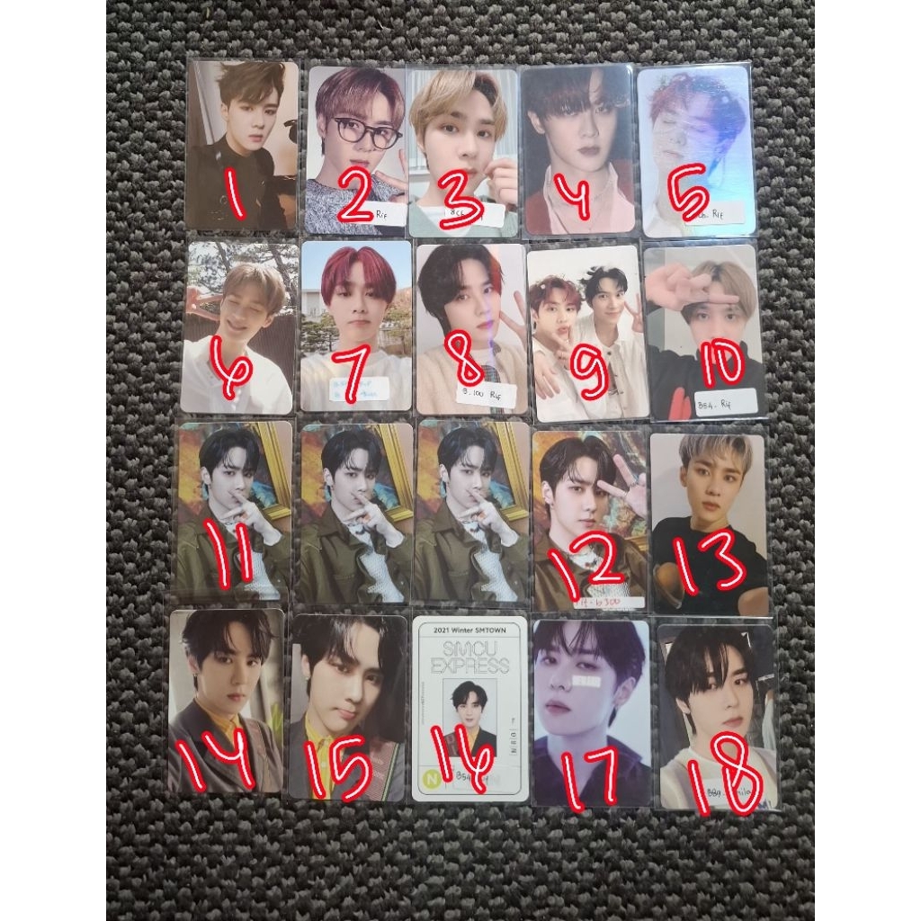 photocard kun wayv nct murah smcu smtown empathy jewel case universe yzy phatom limited binder nct h