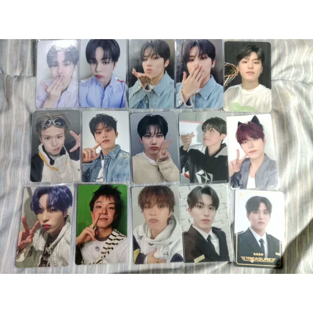 [READY STOCK] PHOTOCARD TREASURE LD POP UP KTOWN LOVE PULSE MD ASAHI WINK POB MD JAPAN 8K YEN FS JKT