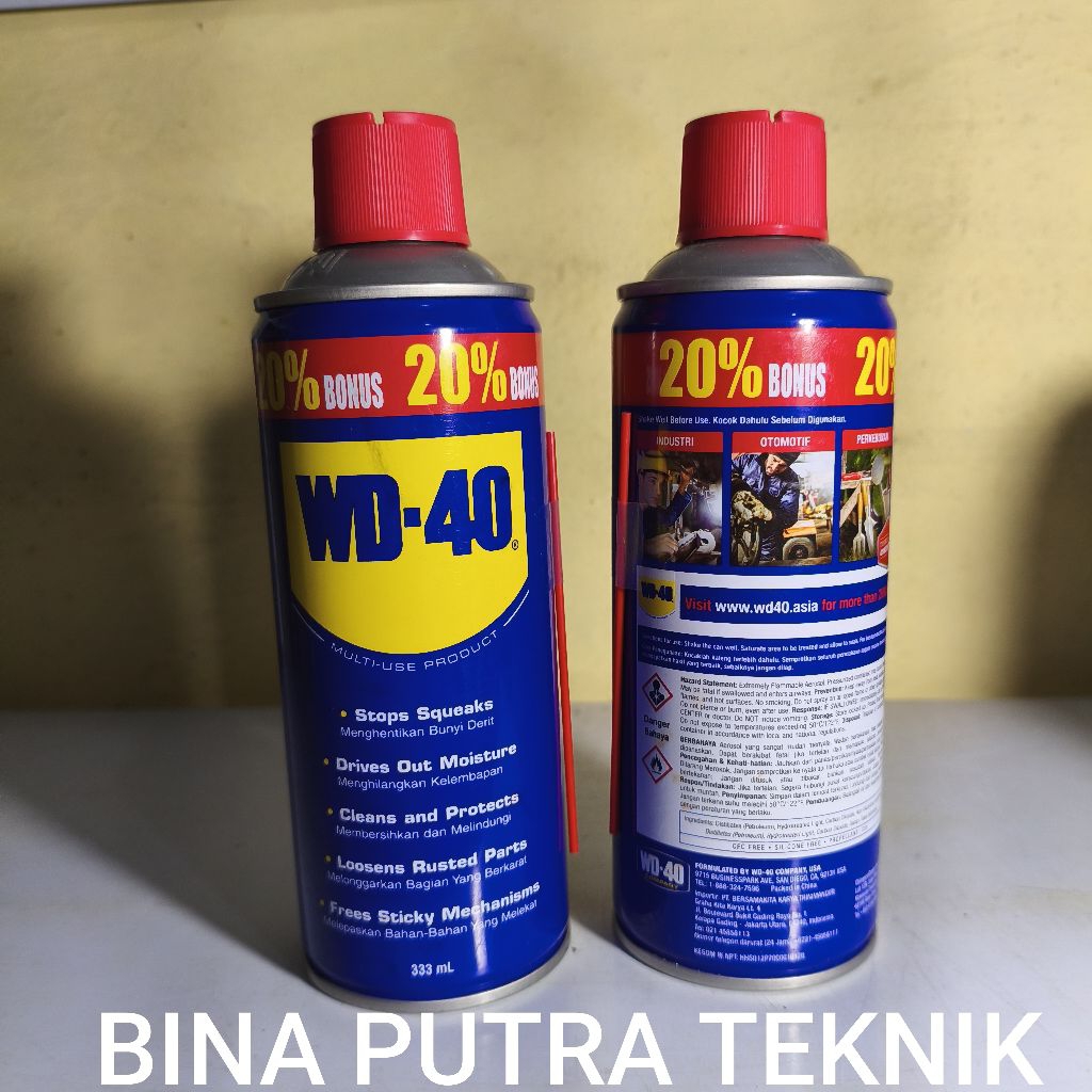 wd semprot anti karat/wd-40 semprot kemasan 333ml