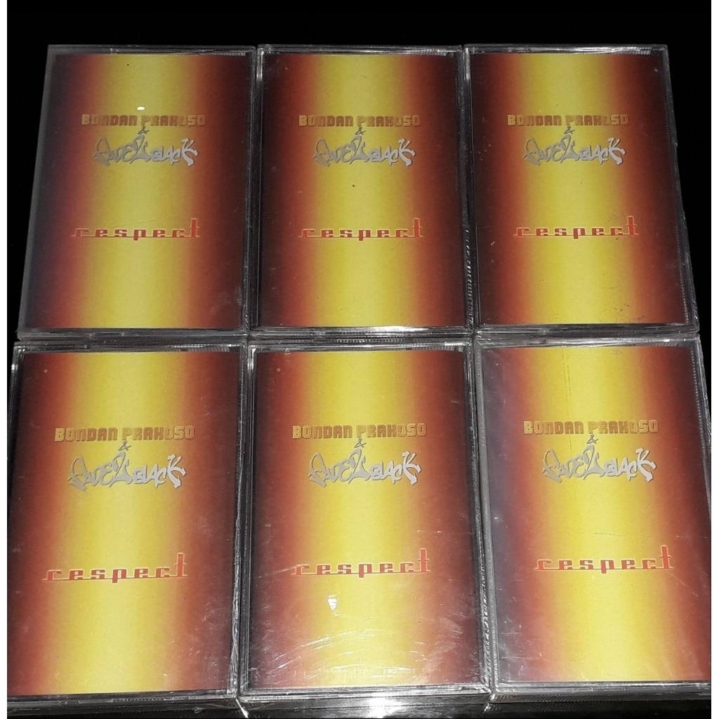 Kaset Bondan Prakoso & Fade2Black album Respect Segel