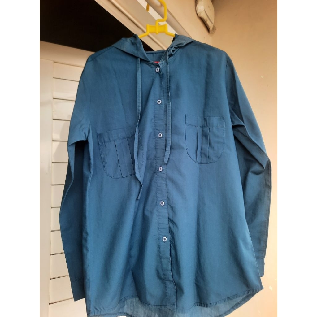Diesel House kemeja hoodie wanita preloved like new