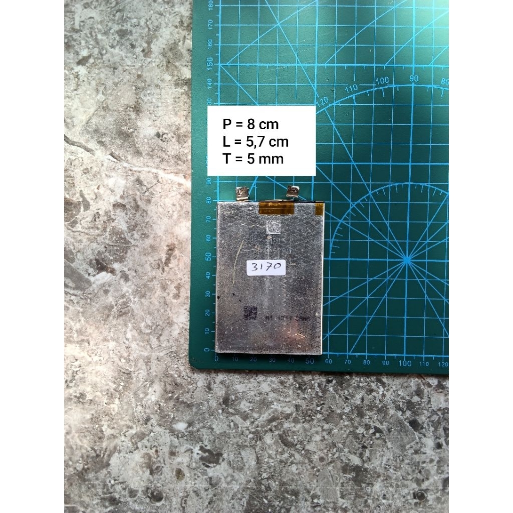 Baterai bekas laptop Li-ION sedah cek kapasitas menggunakan zb2l3