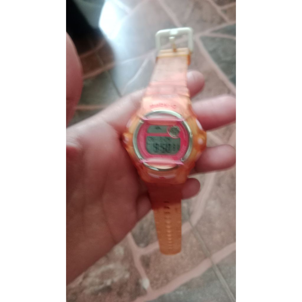 preloved baby G casio ori like new