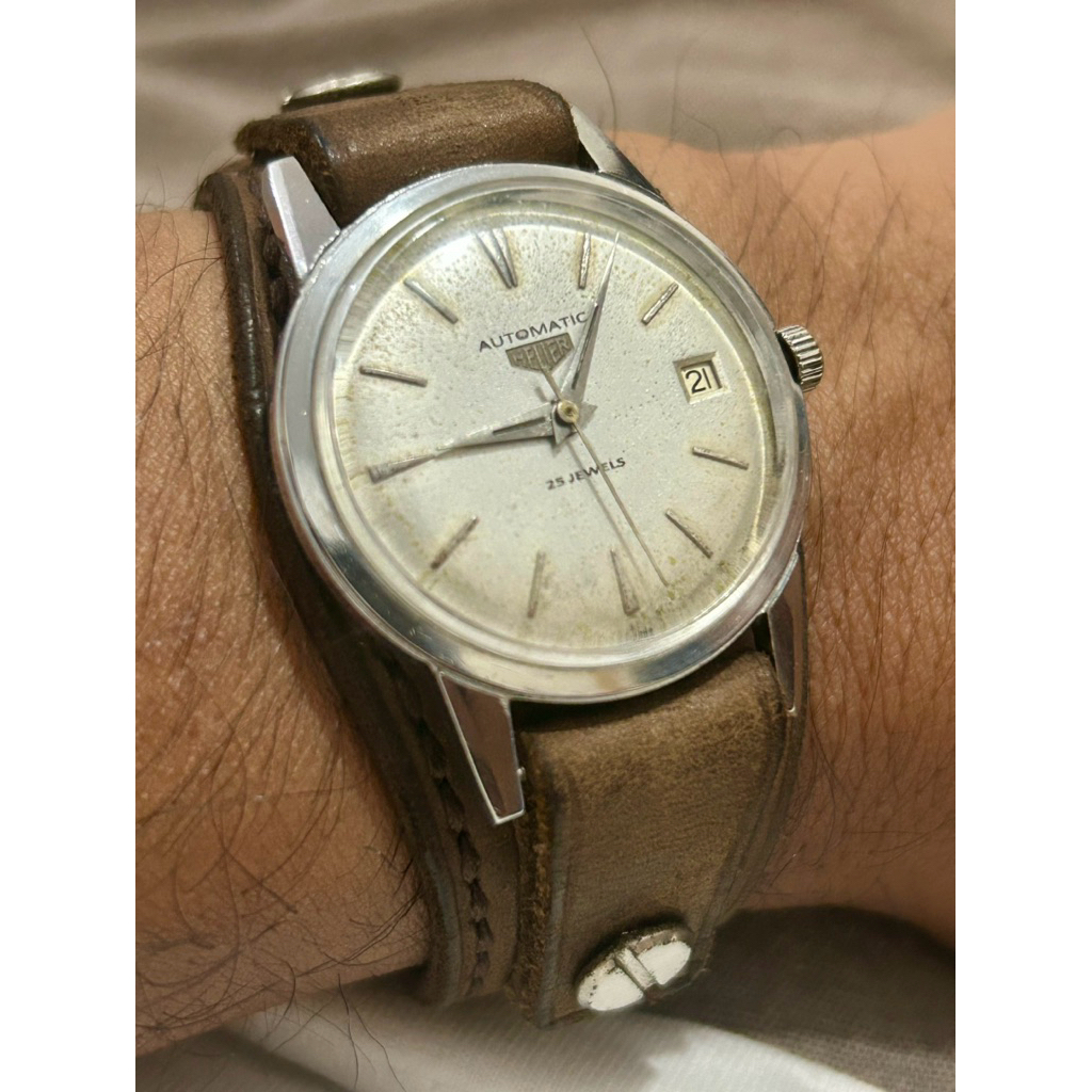 Jam Heuer Automatic Swiss Made Vintage very rare collectible item