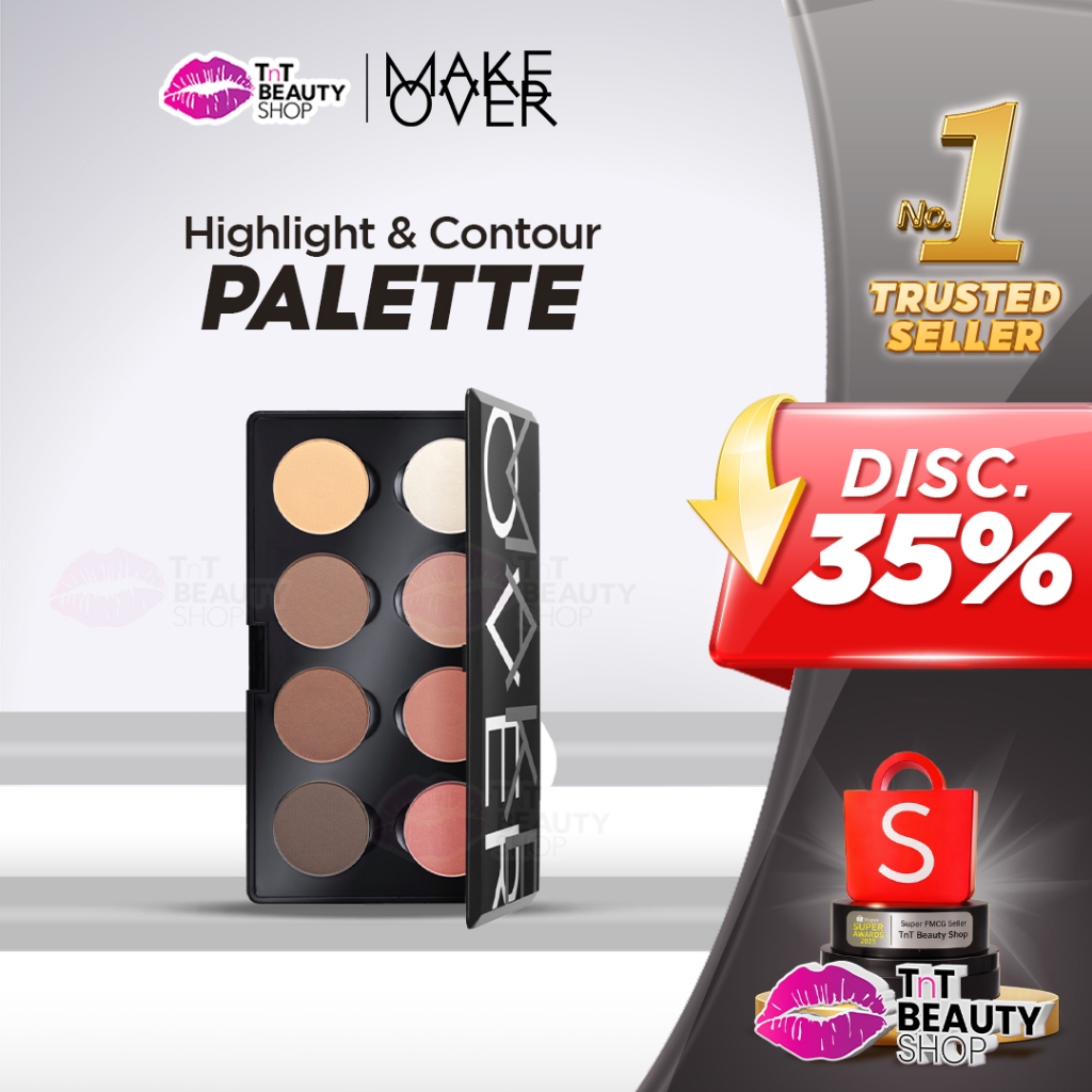MAKE OVER Professional Highlight & Contour Palette | MakeOver | TnT Beauty Shop
