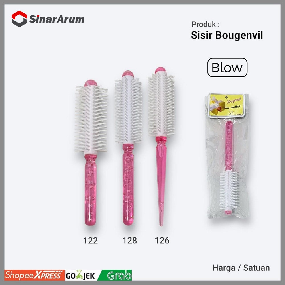 Sisir Blow Rambut / Sisir Gulung Rambut / Sisir Blow Styling Rambut BOUGENVIL
