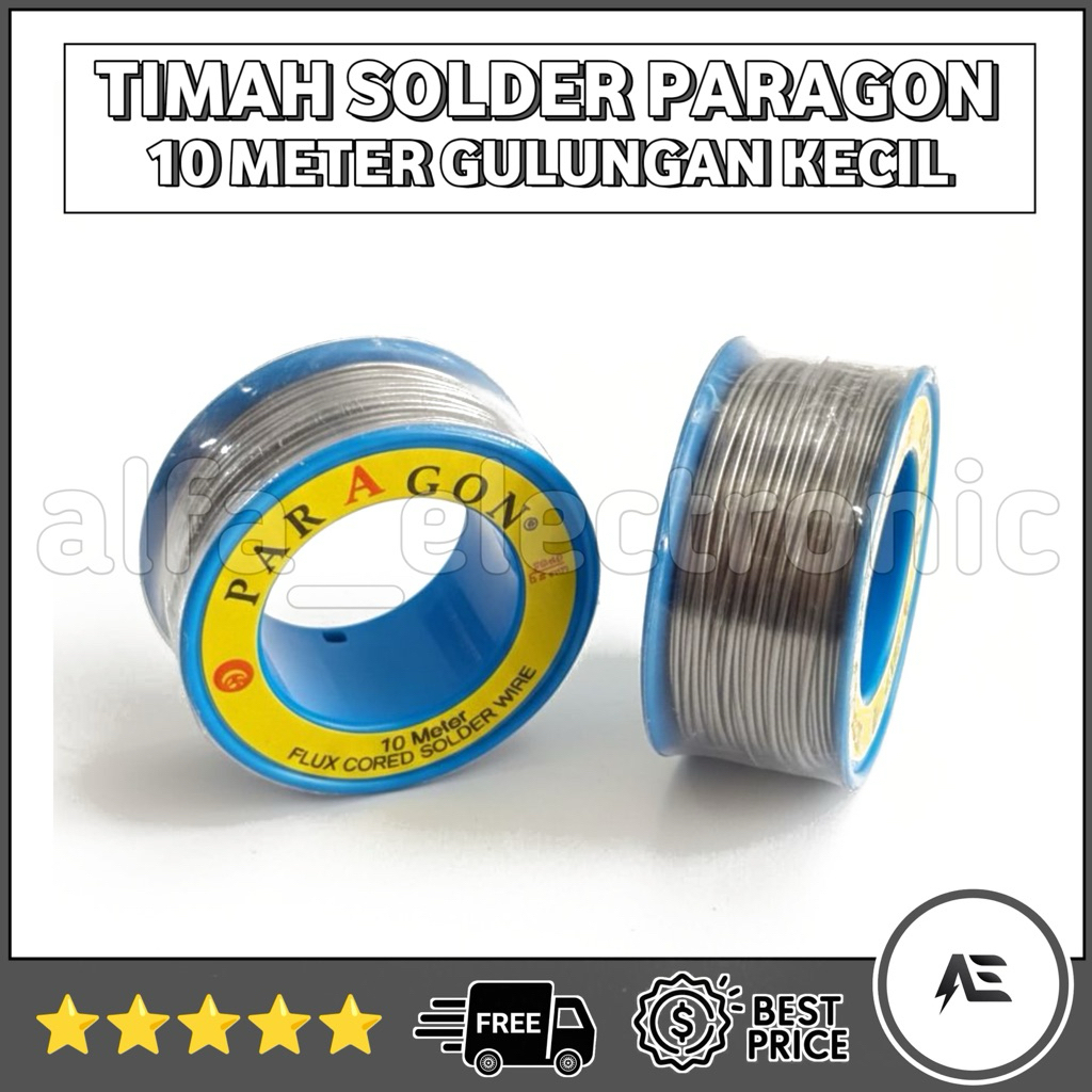TIMAH SOLDER PARAGON 10 METER TINOL PARAGON KECIL ASLI PARAGON