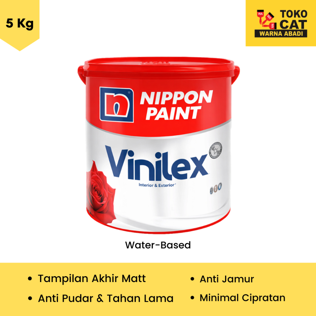 CAT NIPPON VINILEX WARNA PUTIH