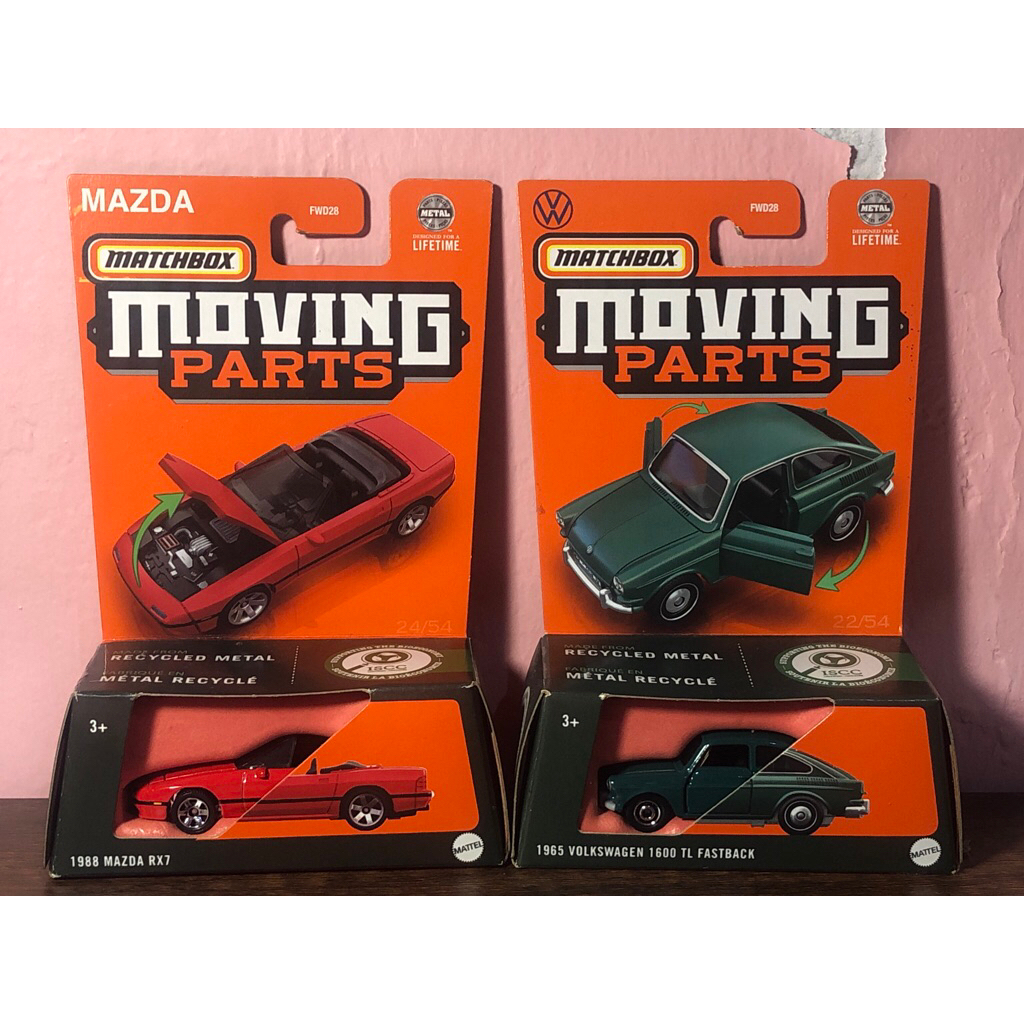 Matchbox Moving Parts