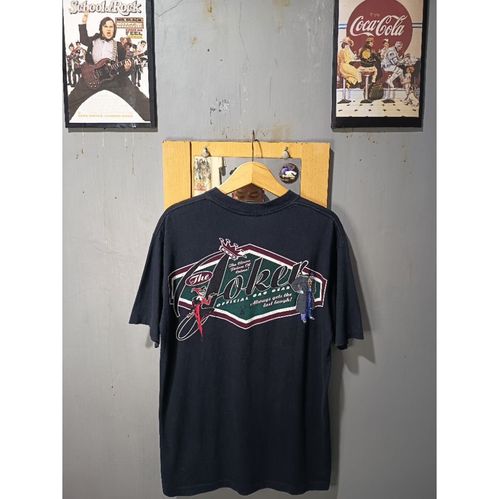 T-shirt Vintage Joker & Harley Queen Official Gag Gear '90s