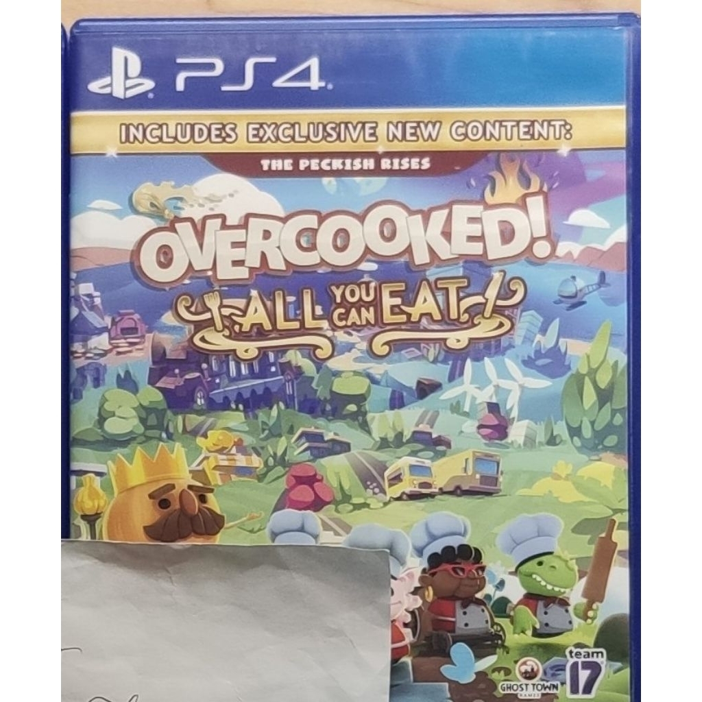 kaset ps4 bd ps 4 overcooked all you can eat overcooked 1 overcooked 2 overcooked + overcooked 2